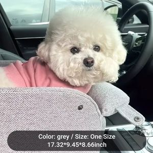 Center Console Dog Car Seat, Waterproof Dog Car Seats for Small Dogs 0-15lbs